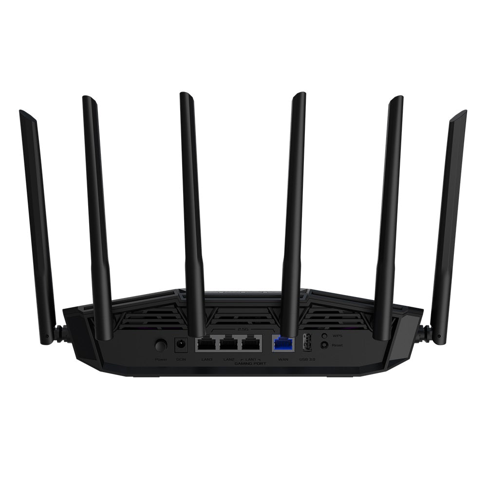 ASUS TUF Gaming BE6500 Dual Band WiFi 7 Extendable Gaming Router 2.5GbE