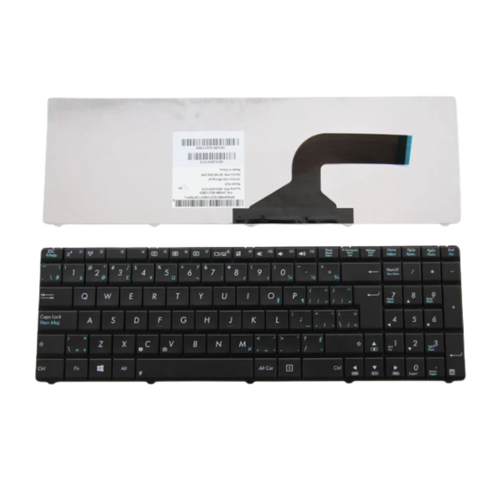 ASUS X52, X52F, X52J, K52 Laptop Keyboard Compatible with ASUS X52 and K52 Series Models