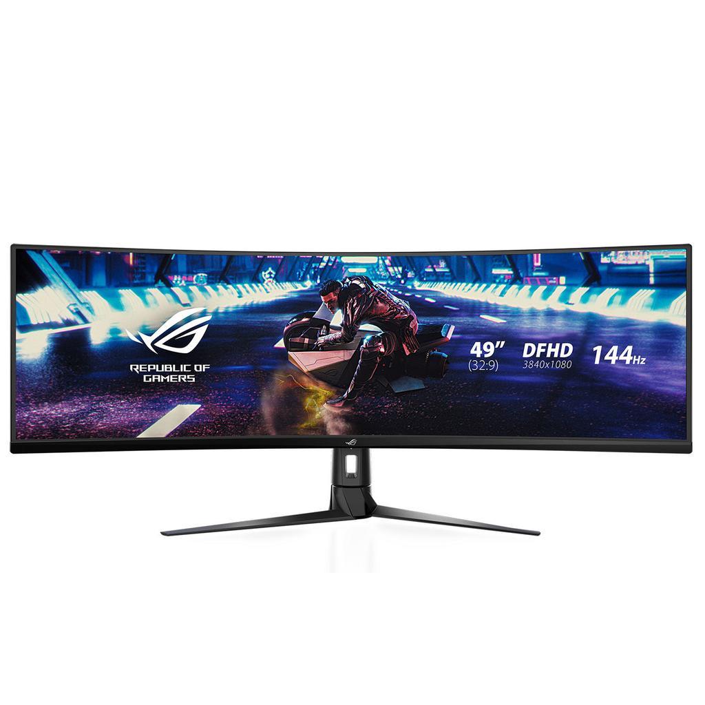 ASUS XG49VQ ROG Strix Ultra-Wide HDR Curved Monitor - 49" Double FHD Gaming Monitor