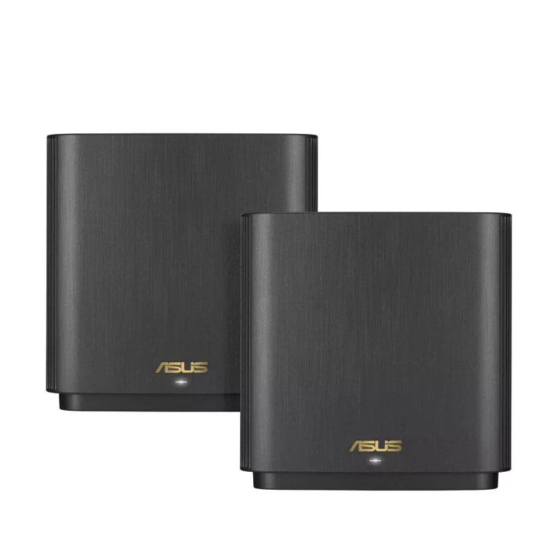 ASUS (XT8) ZenWi-Fi AX6600 Whole Home Tri-Band Mesh WiFi 6 - 5GHz (1201 Mbps) / USB 3.1 Gen 1 / Gigabit WAN / Gigabit LAN (2-Pack)
