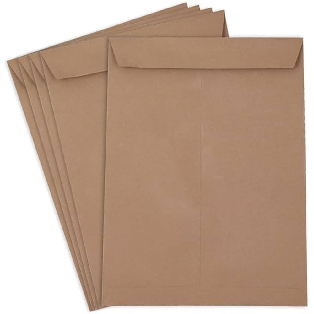 ATLAS A4 ENVELOPE BROWN 12X10