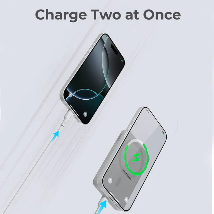 AUKEY PB-MS03 MagFusion Slim Magnetic Wireless Charging Power Bank - 15W / 5000mAh / USB-C / Black