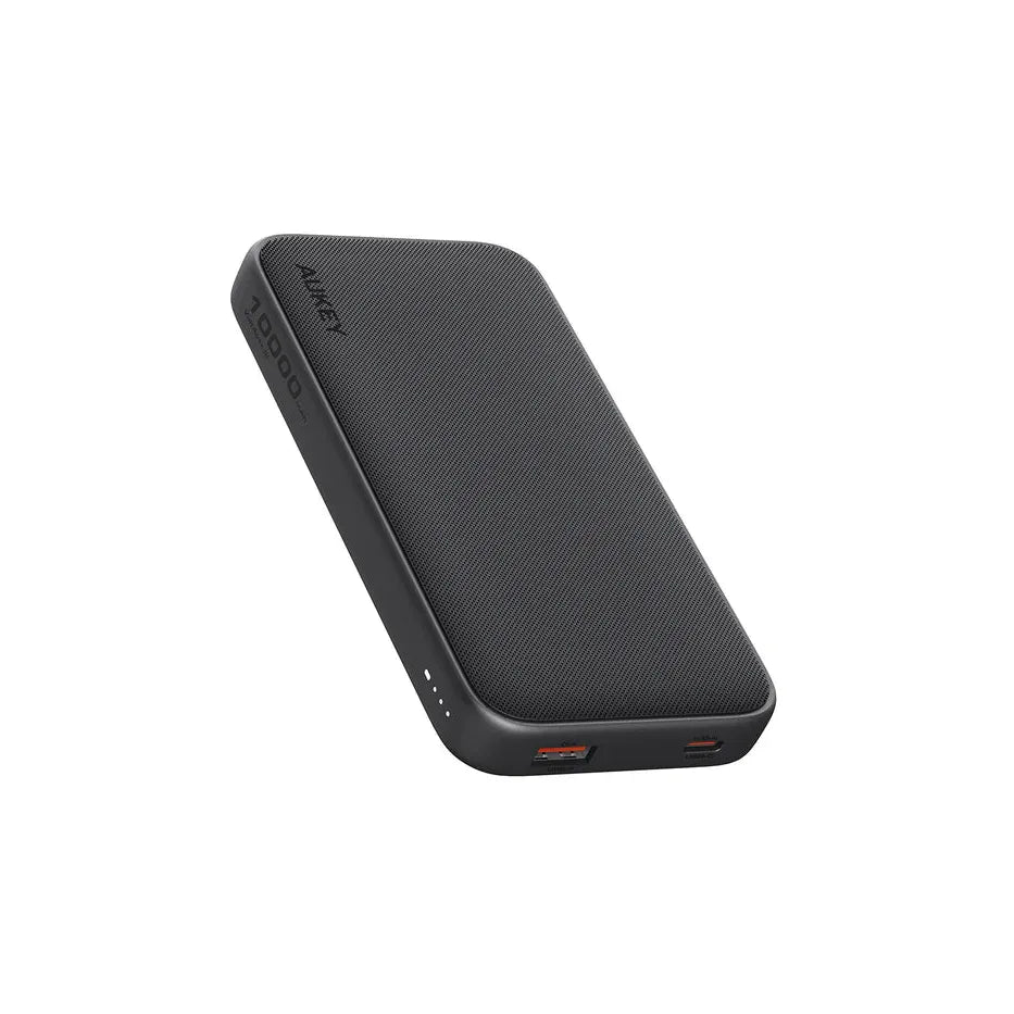AUKEY PB-Y46 Spark Go Fast Charging Power Bank - 15W / 10,000mAh / USB-A / USB-C / Grey