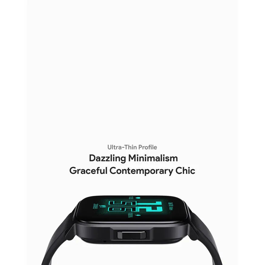 AUKEY SW-1S Smart Watch - 1.69" / Bluetooth / Jet Black