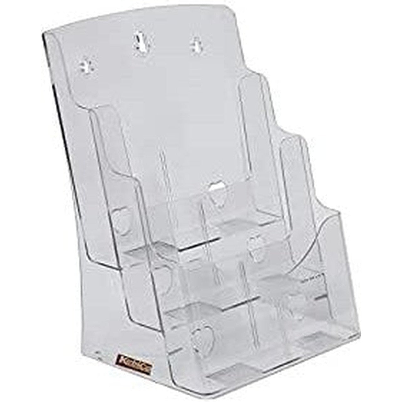 Acrylic 3 Compartments Stand A4 Size K-158