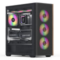 Aerocool D501A-G V2 Argb Case - Black