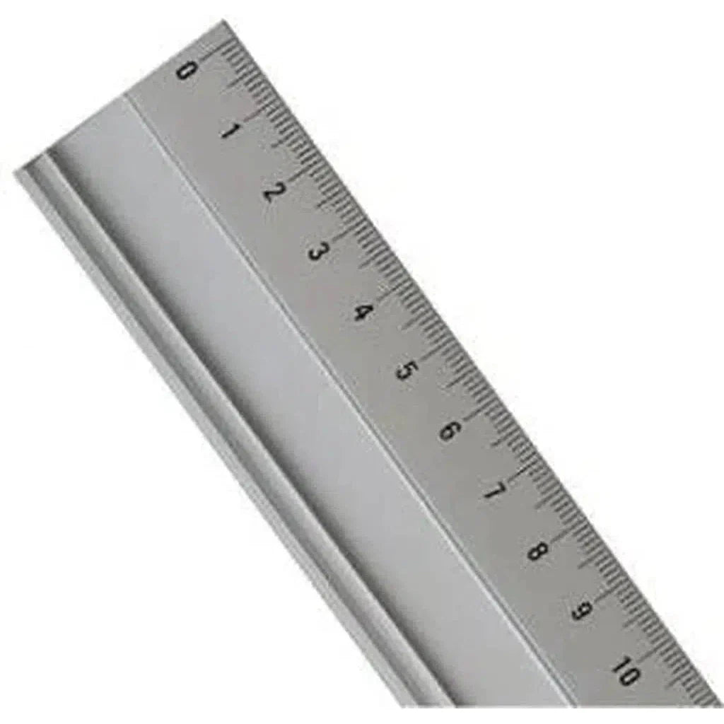 Aluminium Ruler Striped 15Cm Foska Rf1604-15