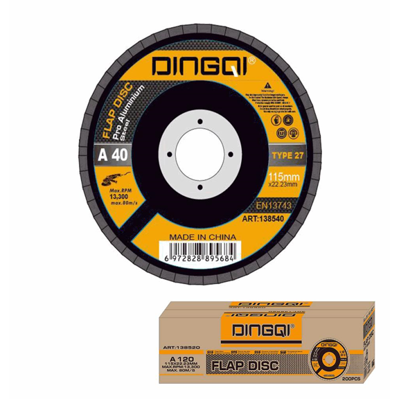 Aluminum Oxide Flap Disc (Fiber backing)