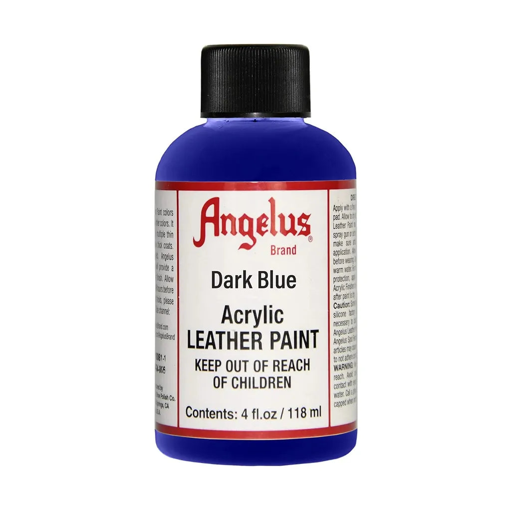 Angelus Acrylic Dark Blue Paint 118ml