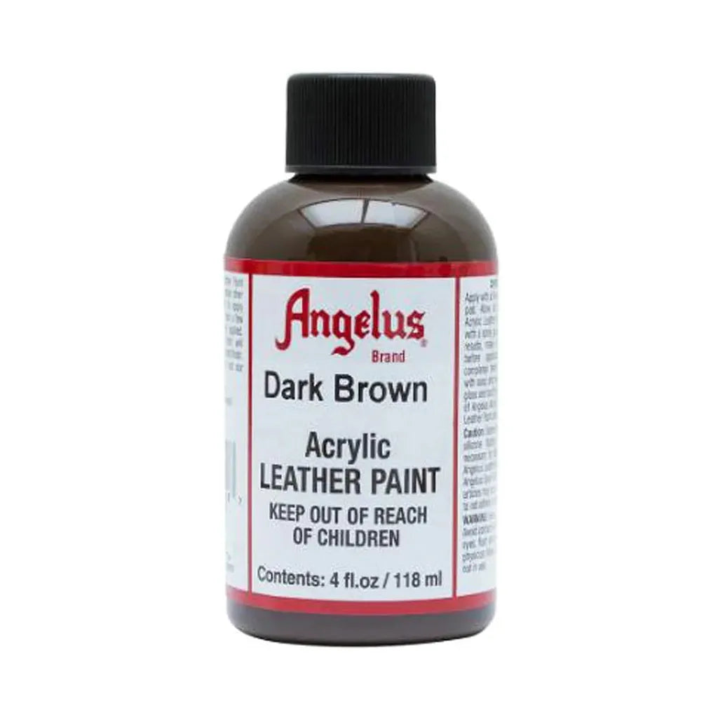 Angelus Acrylic Dark Brown Paint 118ml