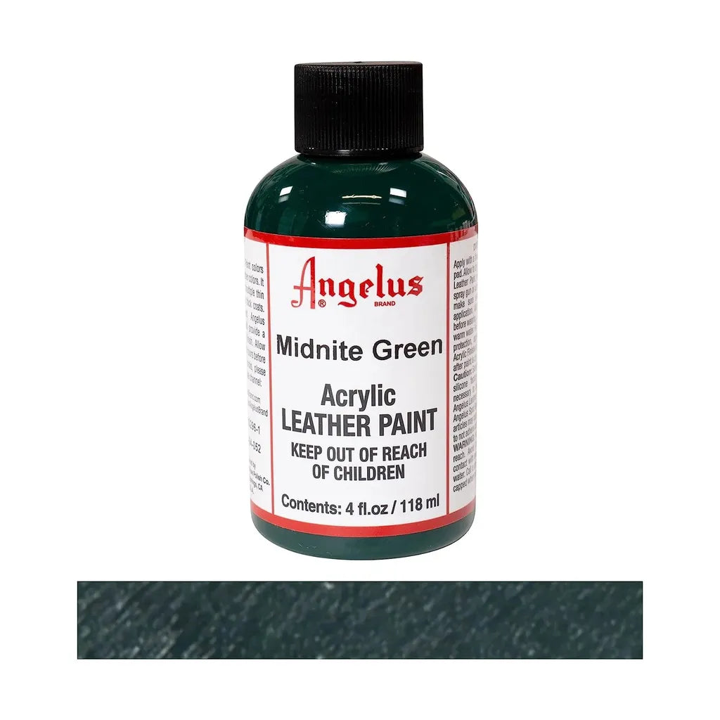 Angelus Acrylic Paint Midnight Green 118ml