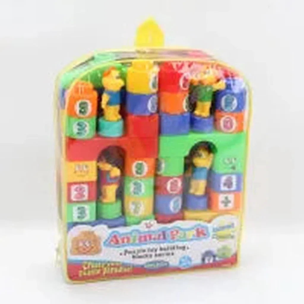 Animal Park 63 Pieces Puzzle Toy Building Blocks Series-6611