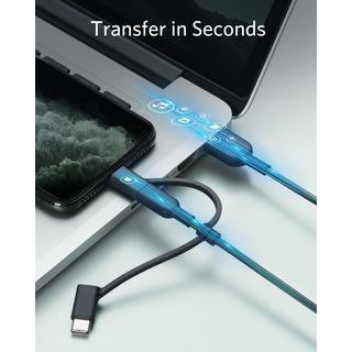 Anker 3 in 1 PowerLine II (0.9m) C89 - Black
