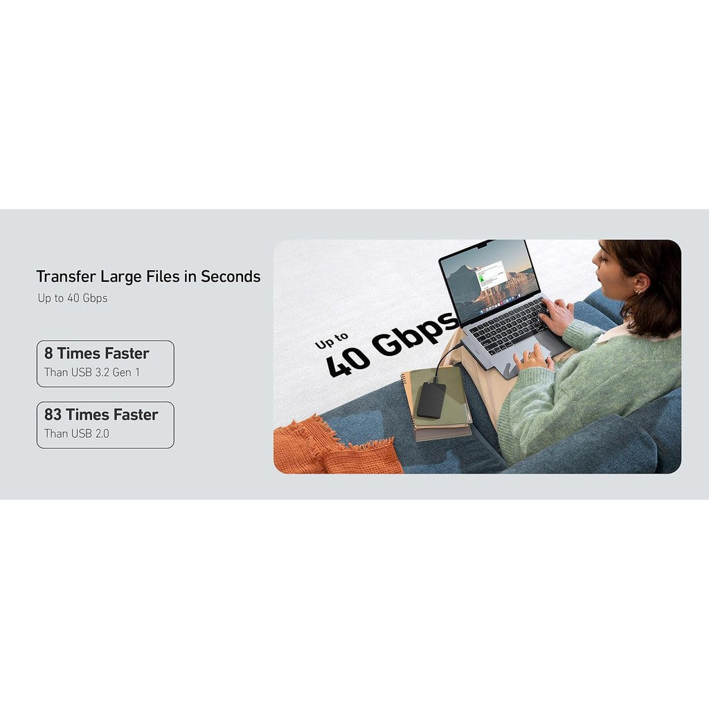 Anker 547 USB-C Hub 7-in-2, for MacBook Silver