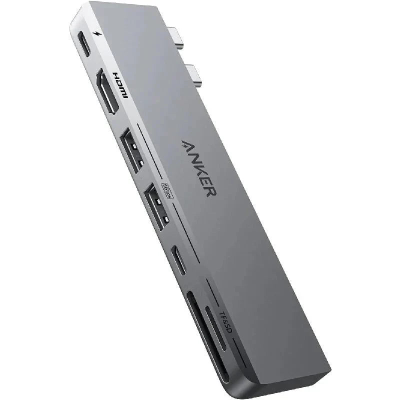 Anker 547 USB-C Hub 7-in-2, for MacBook Silver