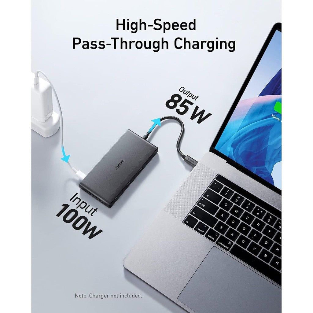 Anker 552 9-in-1 USB-C Hub - Black