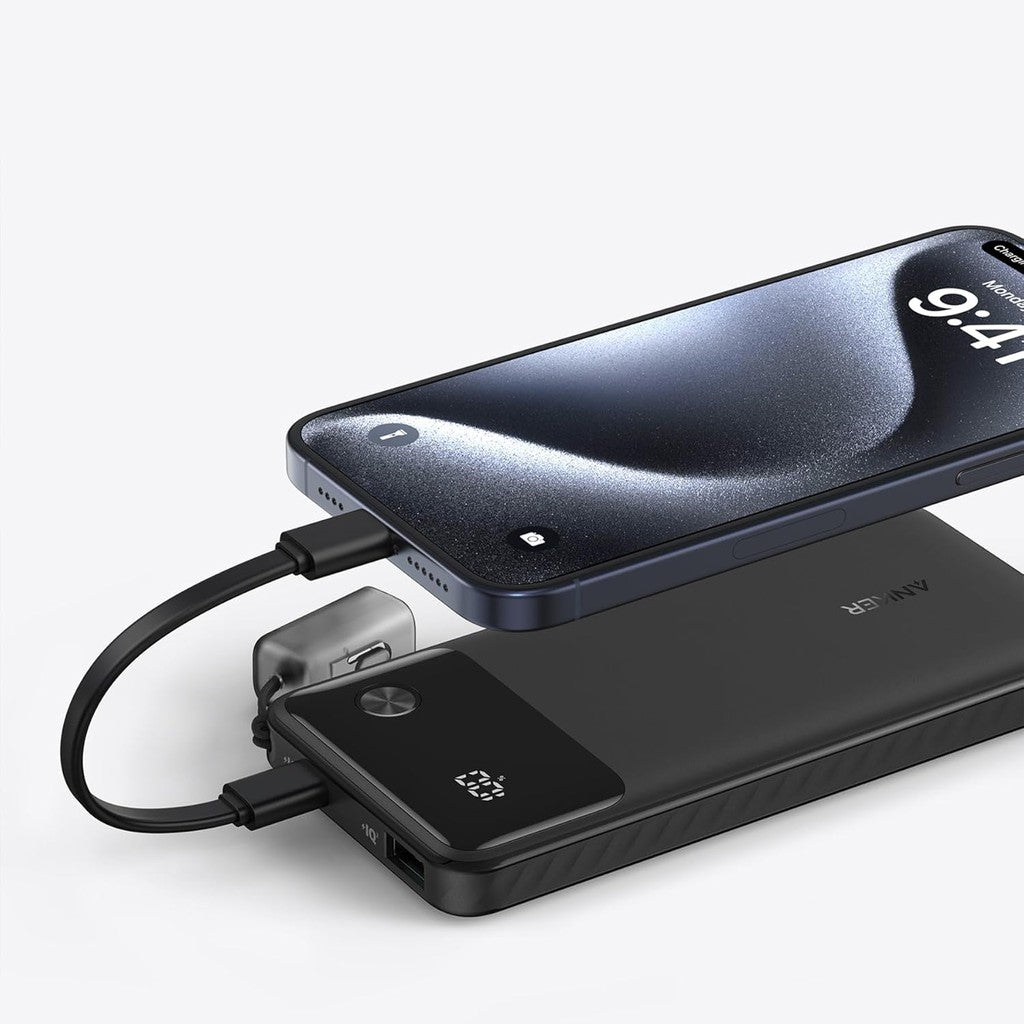 Anker Power Bank - 22.5W / USB-C / 10000mAh / Black