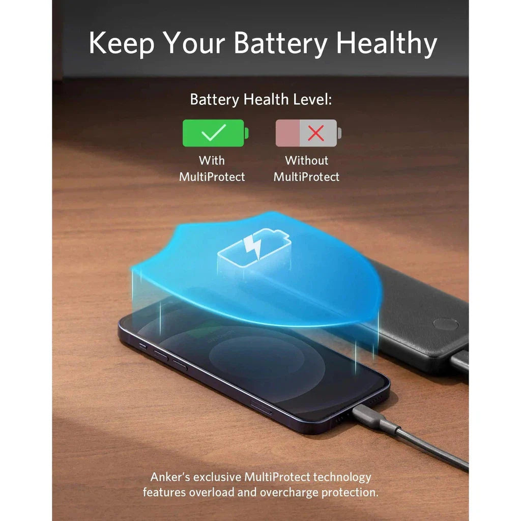 Anker PowerCore Slim Power Bank - 10,000mAh / 12W / Black