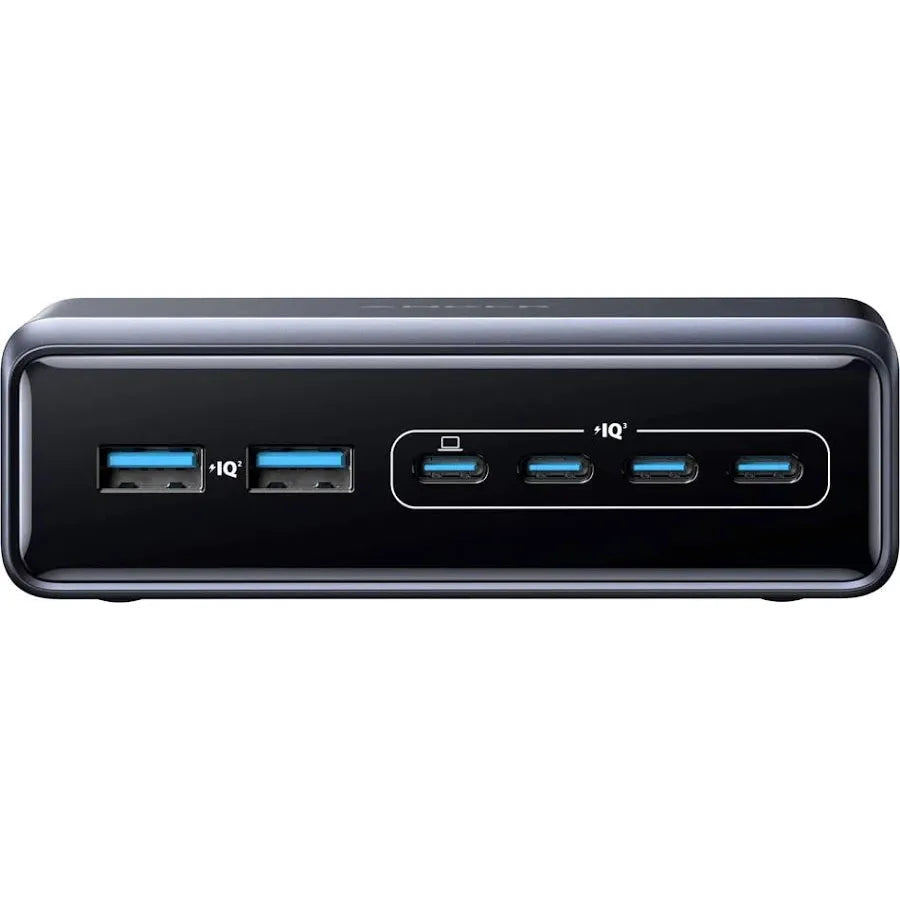 Anker Prime Charger - 200W / USB-A / USB-C / Silver