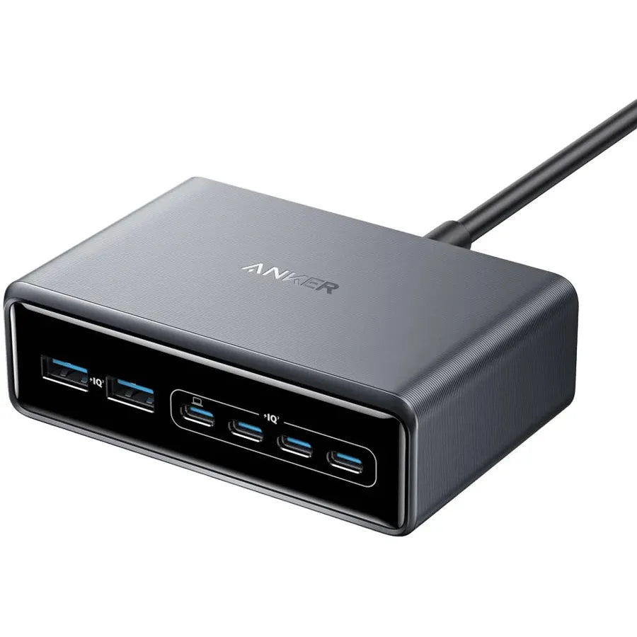 Anker Prime Charger - 200W / USB-A / USB-C / Silver