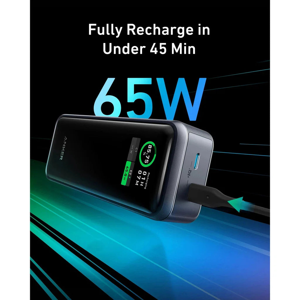 Anker Prime Series 7 Power Bank - 130W / 12,000mAh / Black