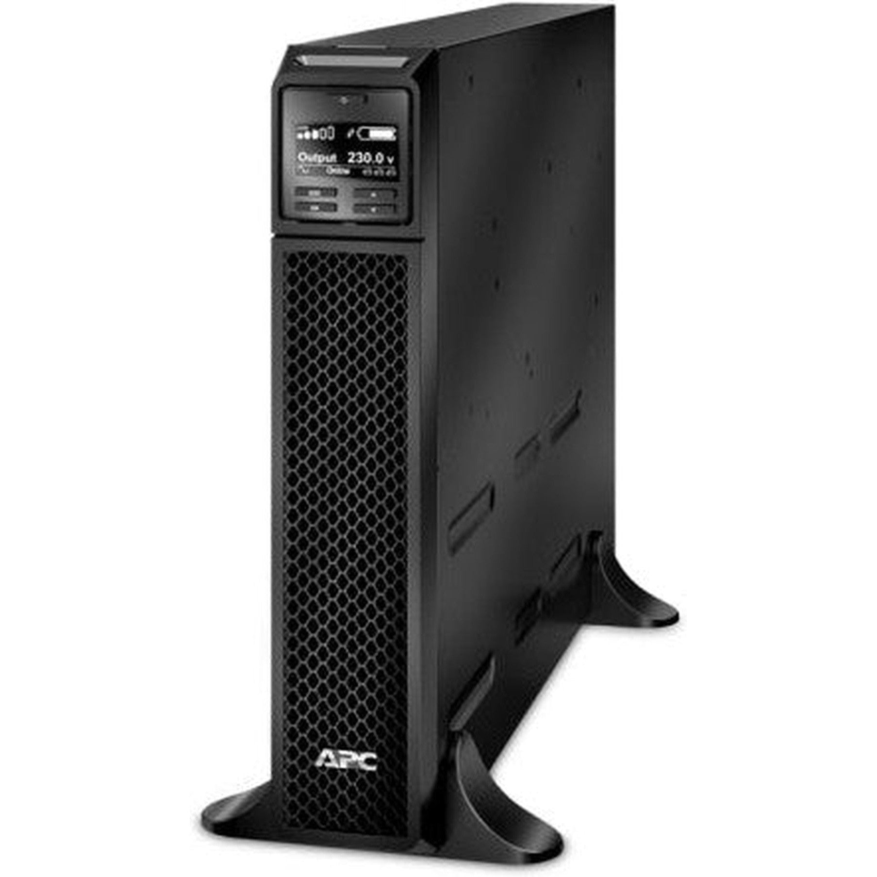 Apc Smart-Ups On-Line, 3Kva, Tower, 230V, 8X C13+2X C19 Iec Outlets, Smartslot, Extended Runtime, W/O Rail Kit (Srt3000Xli)