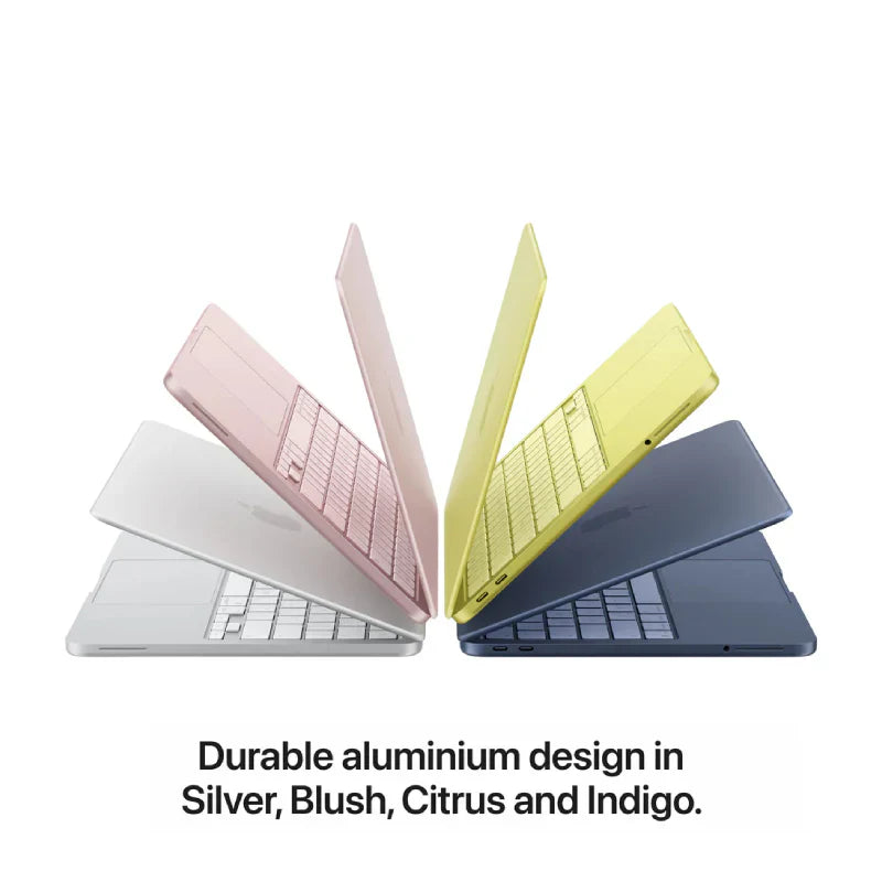 Apple MacBook Neo - 13.0" / A18 Pro / 6-Core CPU / 5-Core GPU / 16-Core Neural Engine / 8GB RAM / 256GB SSD / Arabic Keyboard Without Touch ID / Indigo / 1YW