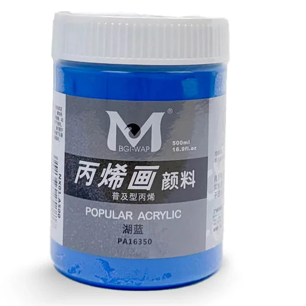 Art Ranger Medium-Up Acrylic Paint 500Ml 350 Lake Blue