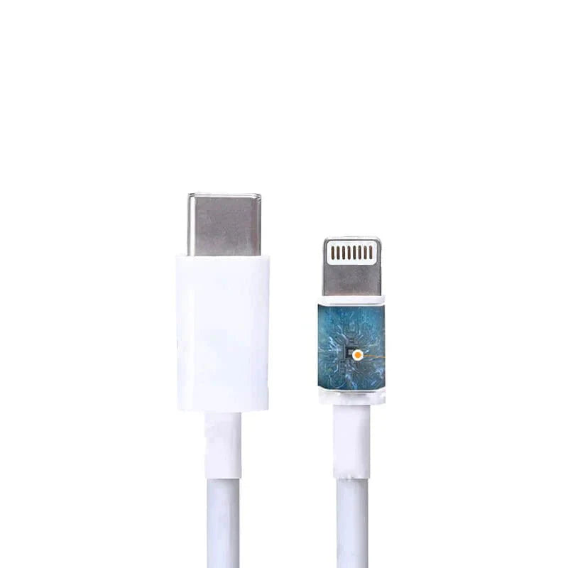 Aspor A109PD Type-C to Lightning Cable - 1 Meter / 27W / 3.0A / White