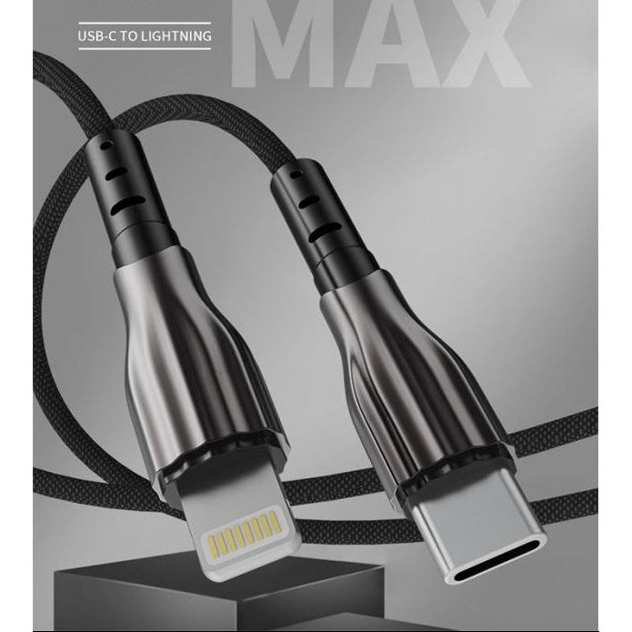 Aspor A110L Charging Cable - USB-C To Lightning / 27W / 2 Meters