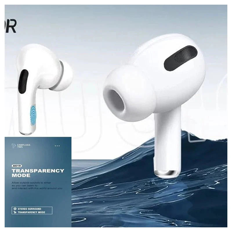 Aspor A619 Airpod Pro - Bluetooth / 10 Meters / White