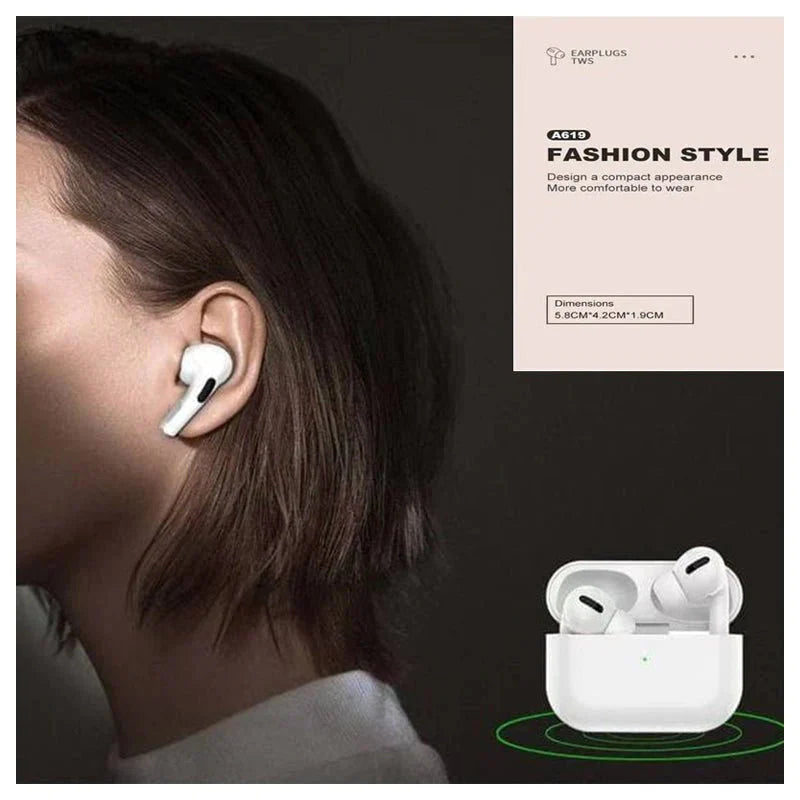 Aspor A619 Airpod Pro - Bluetooth / 10 Meters / White