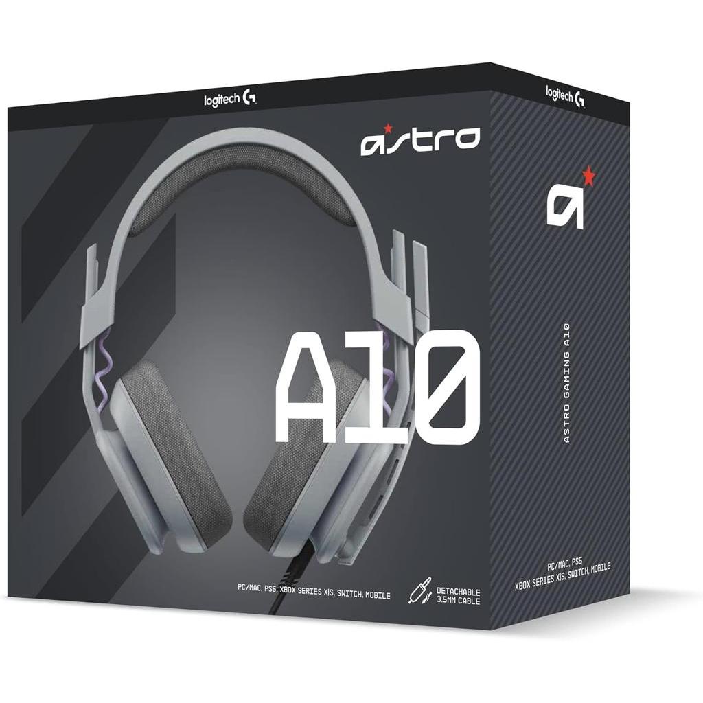 Astro A10 Gen 2 Ozone Over Ear Wired Gaming Headset - Grey