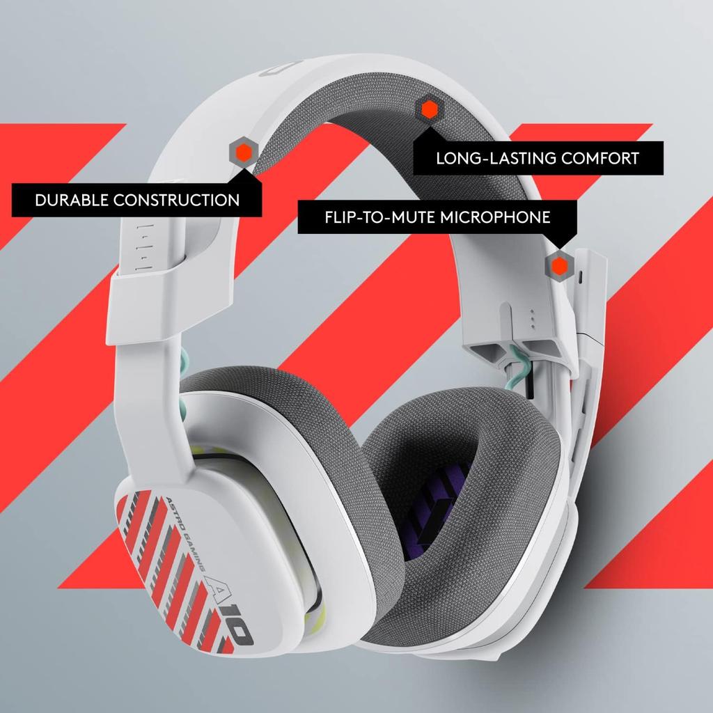 Astro A10 Gen 2 Playstation/Pc Challenger Wired Gaming Headset - White