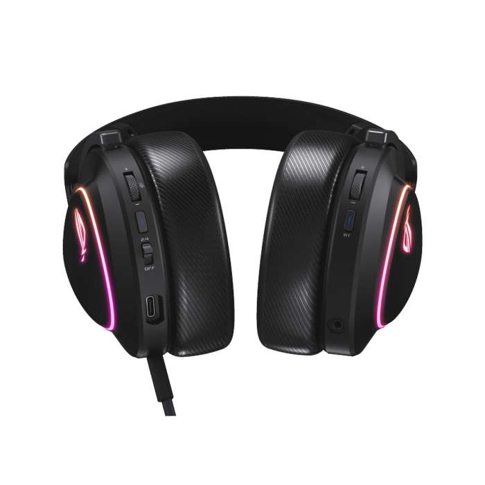 Asus A701 Rog Delta II Tri-Mode Wireless/Bluetooth Gaming Headset For PC,PlayStation,Switch,Mac & Mobile