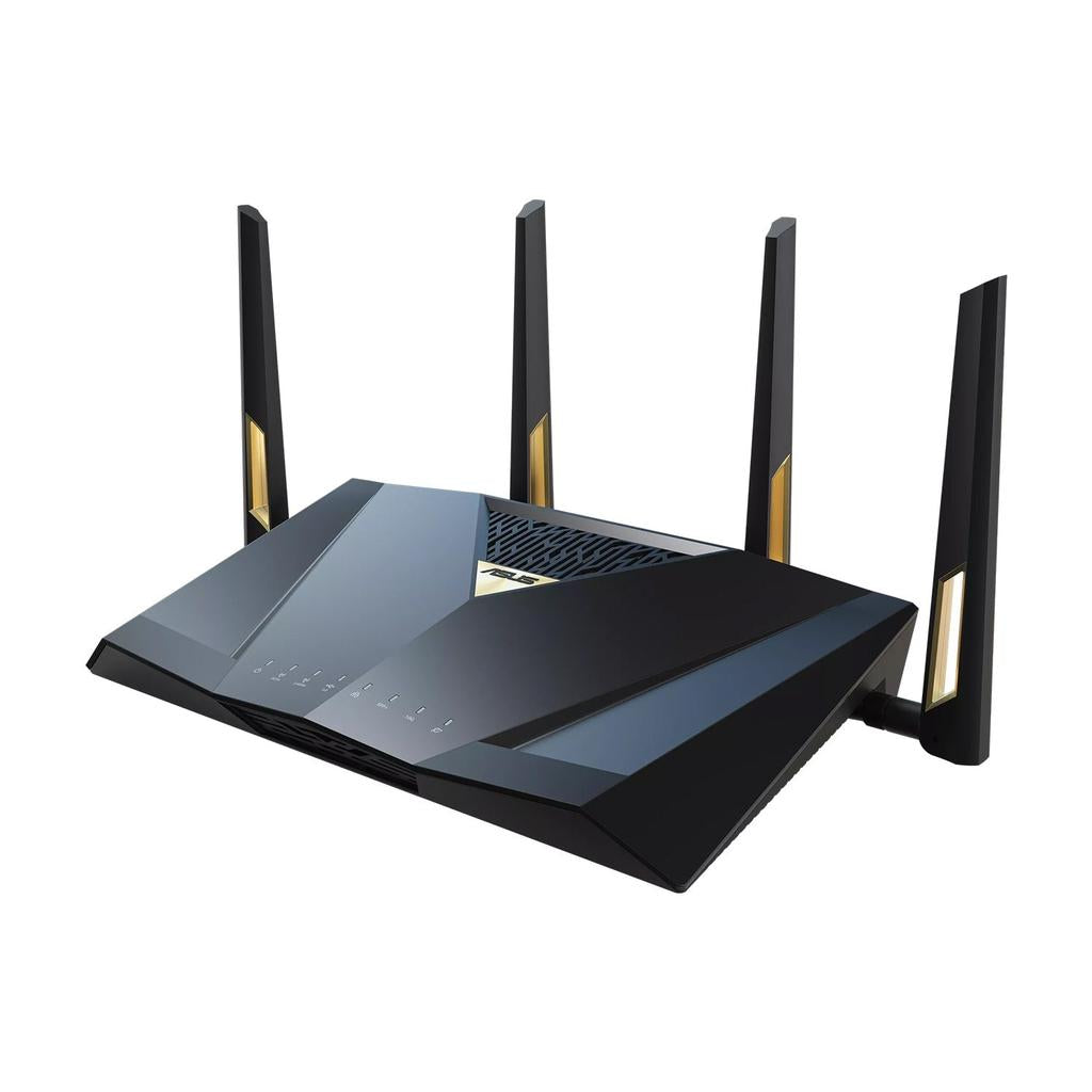 Asus BE7200 Dual Band RT-BE88U Performance Wifi 7 Extendable Router, 2.6Hz Quad-Core CPU, Dual 10GE Port