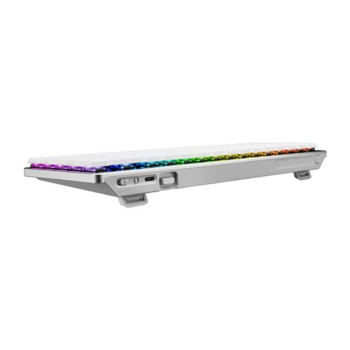Asus M603 Rog Falchion 65% Wireless Optical Mechanical Gaming Keyboard RX Red Low-Profile Switch Linear & Swift (Arabic) - White