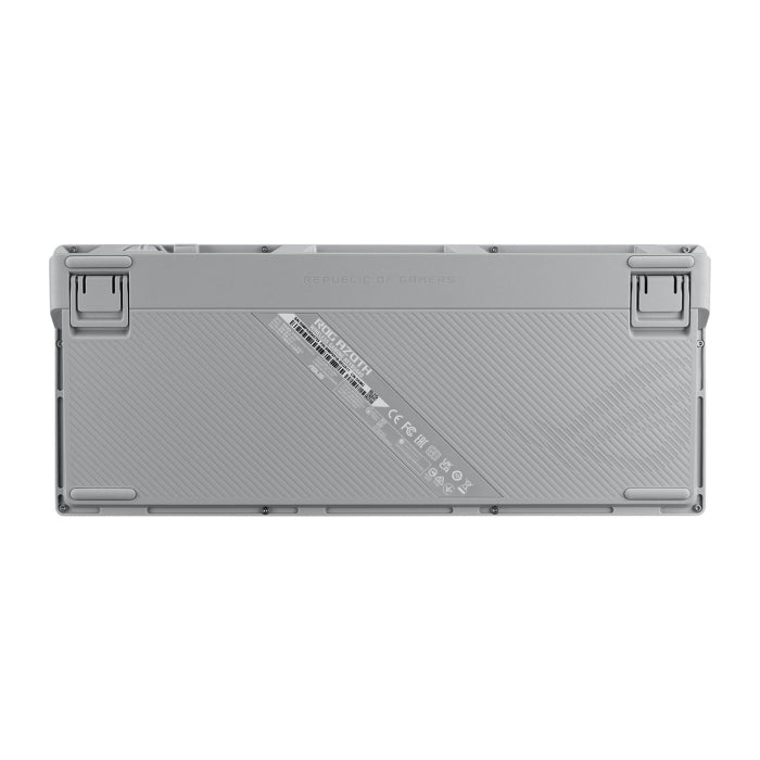 Asus M701 Rog Azoth 75% RGB Wireless Mechanical Gaming Keyboard NX Snow Switch Refined Linear (Arabic) - White