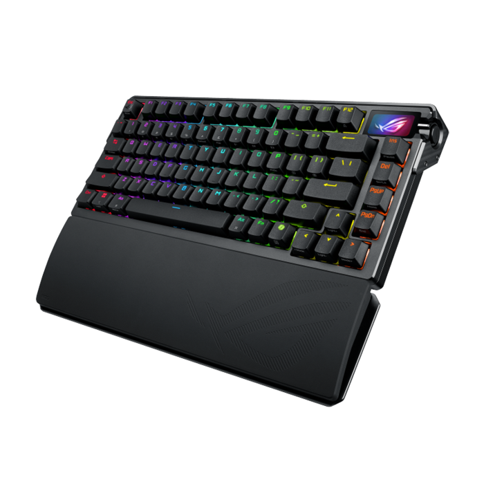 Asus M702 Rog Azoth Extreme 75% Wireless/Bluetooth Mechanical Gaming Keyboard Rog NX Snow Switches Refined Linear (Arabic) - Black