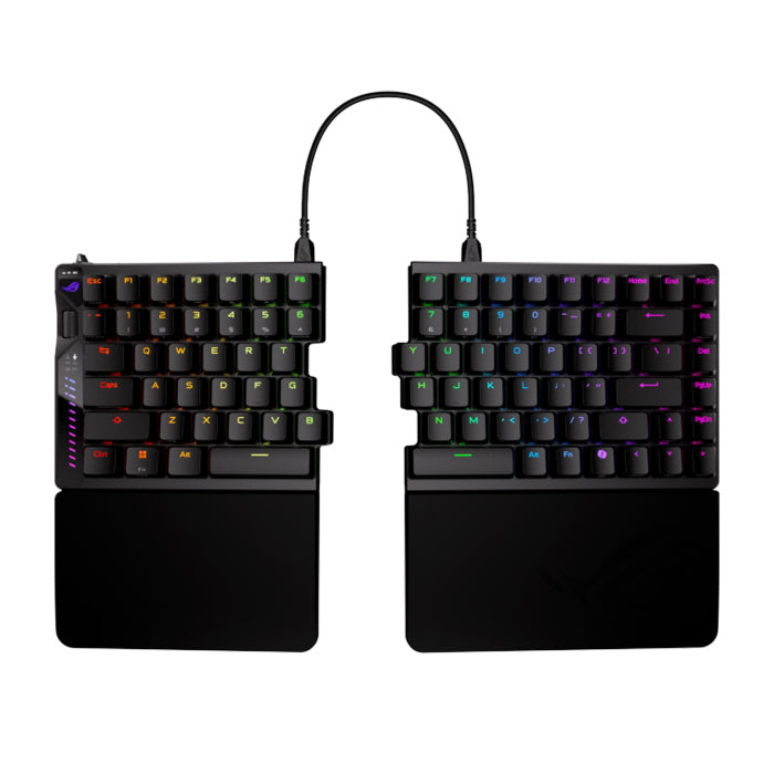 Asus M703 Rog Falcata Tri-Mode Connectivity Wireless Gaming Keyboard HFX V2 Magnetic Switch Refined & Precise (Arabic) - Black