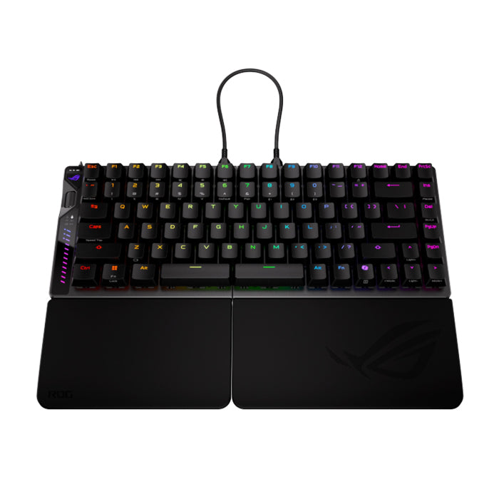 Asus M703 Rog Falcata Tri-Mode Connectivity Wireless Gaming Keyboard HFX V2 Magnetic Switch Refined & Precise (Arabic) - Black