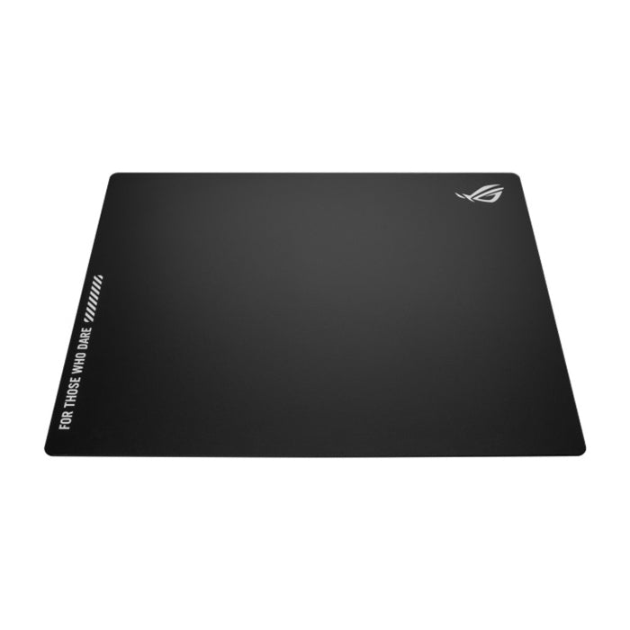 Asus Rog MoonStone Ace L Tempered Glass Gaming Mouse Pad (Black)