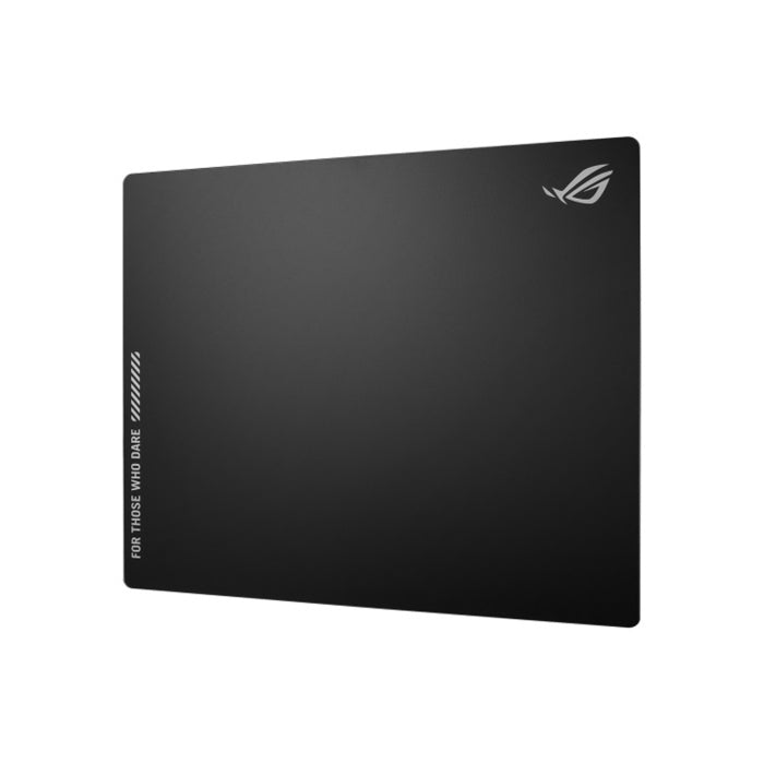 Asus Rog MoonStone Ace L Tempered Glass Gaming Mouse Pad (Black)