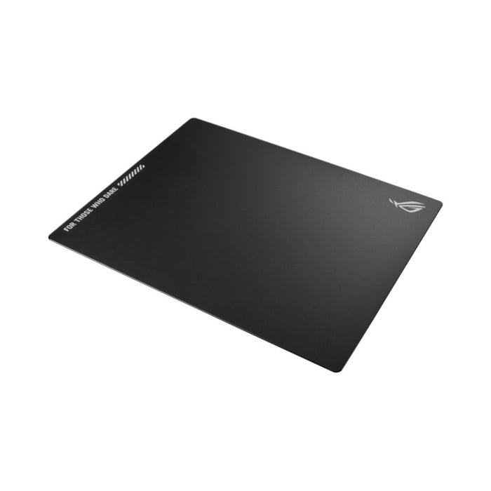 Asus Rog MoonStone Ace L Tempered Glass Gaming Mouse Pad (Black)