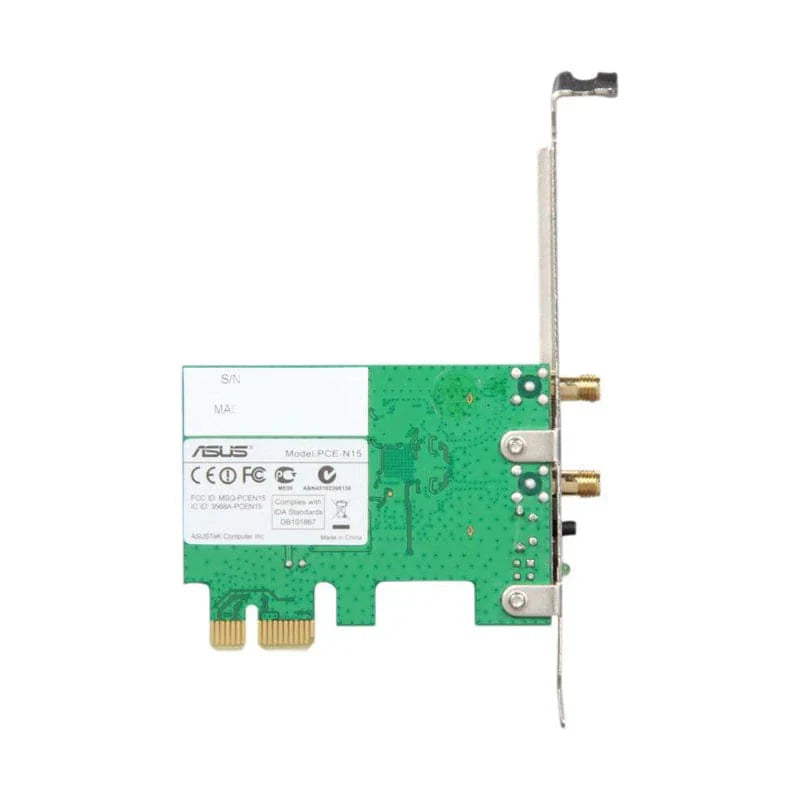 Asus Wireless-N300 PCI Express Adapter - 2.4GHz / PCI Express