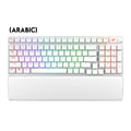 ASUS ROG STRIX SCOPE II RGB Wireless Mechanical Gaming Keyboard Arabic - White