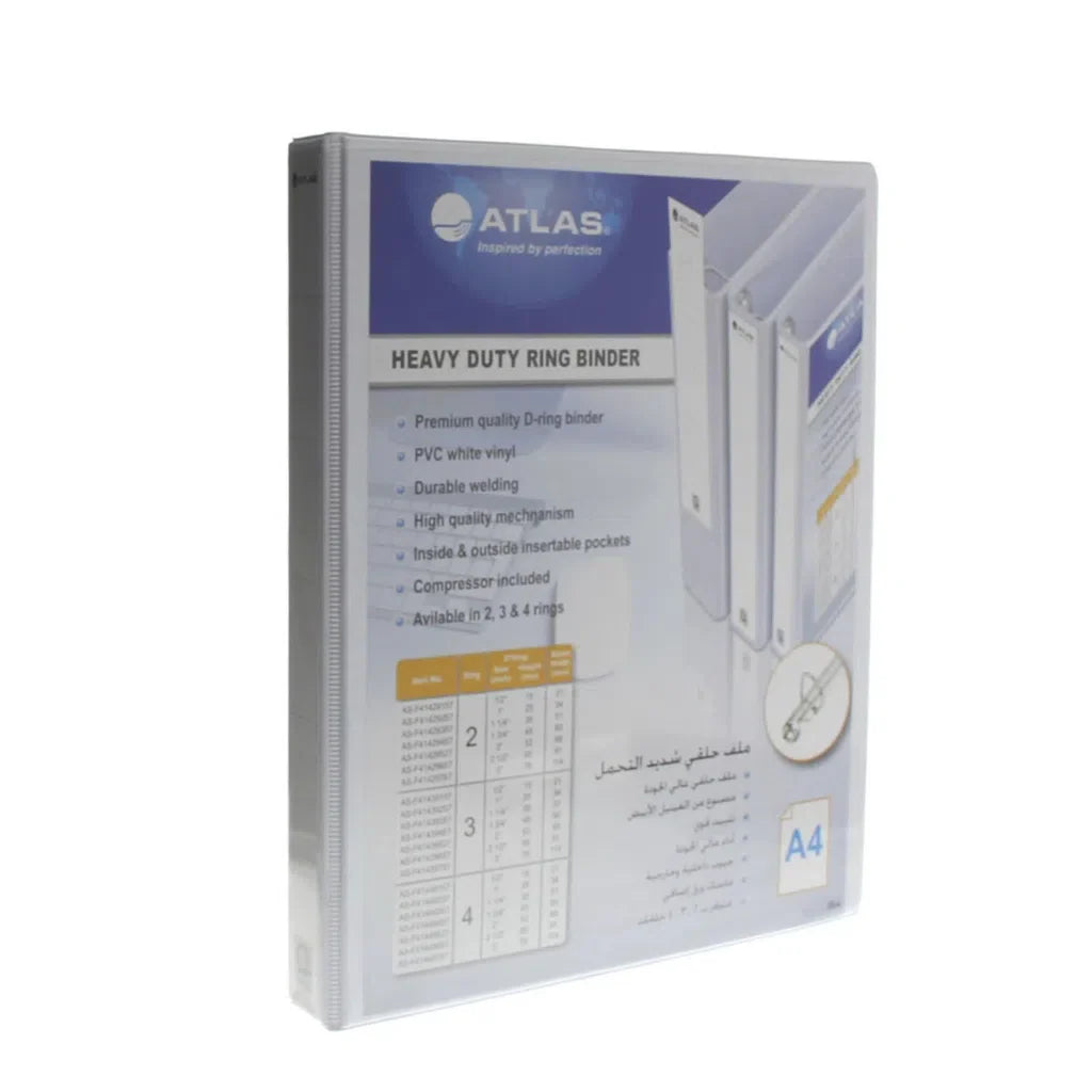 Atlas 2Ring Binder With Pocket 25mm