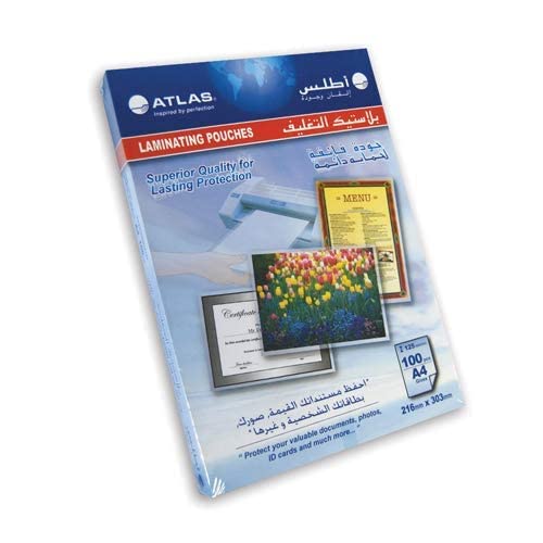 Atlas Lamination Pouch A4 125 Micron