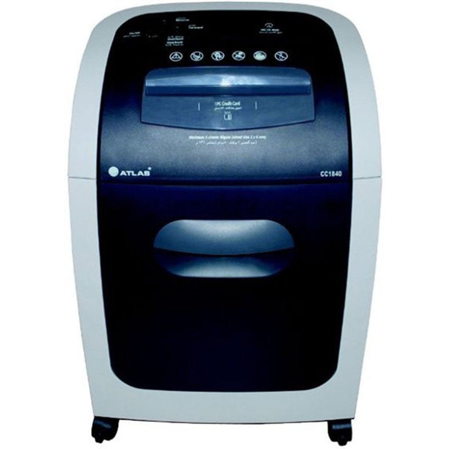 Atlas Shredder Cross Cut 18 Sheets Credit Card Cd Cc1840