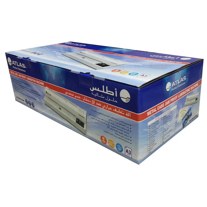 Atlas Laminating Machine Jam Proof 4R 240V A3 As-Lm2-Pa34m